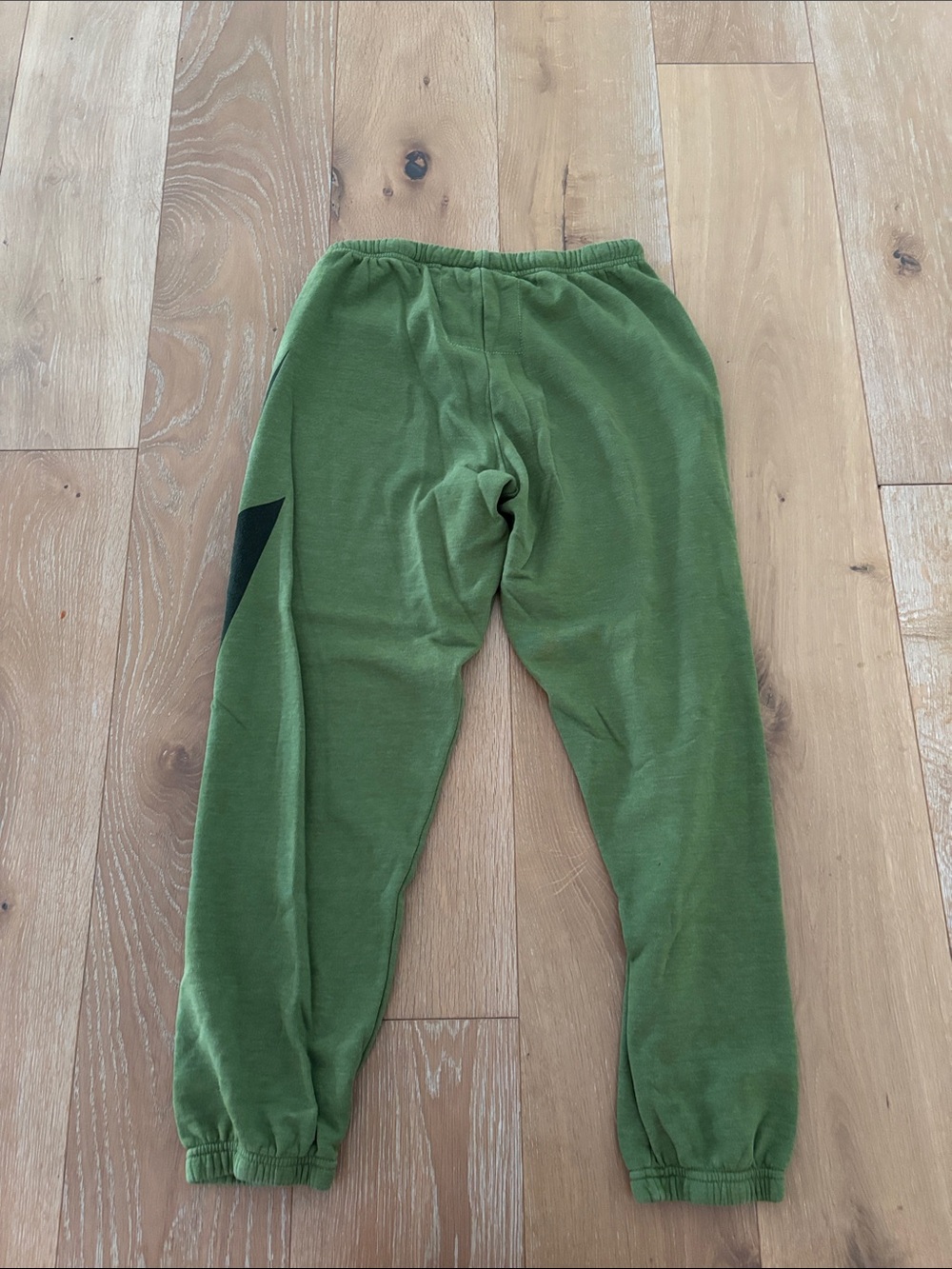 Aviator Nation Olive Green Sweatpants with Black lightening bolt Detail - Picture 5 of 6